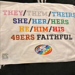 49ers Faithful Pride Towel